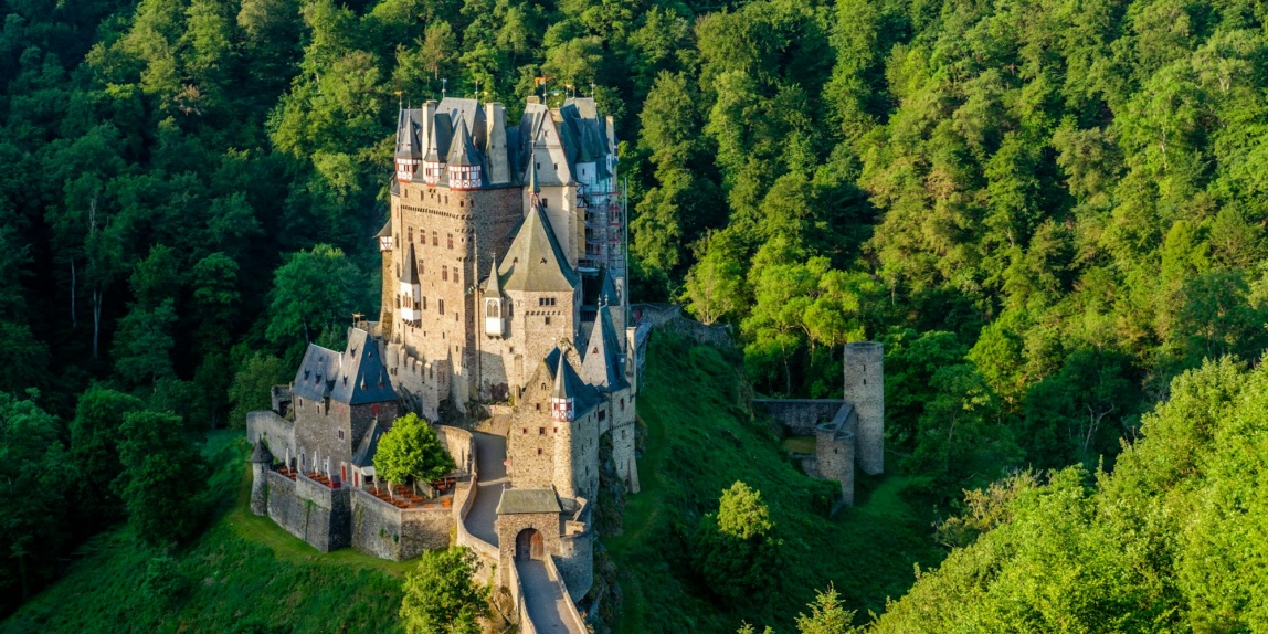 Burg Eltz in Rheinland-Pfalz, Deutschland.