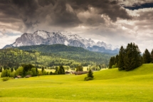 Karwendelgebirge in den bayerischen Alpen