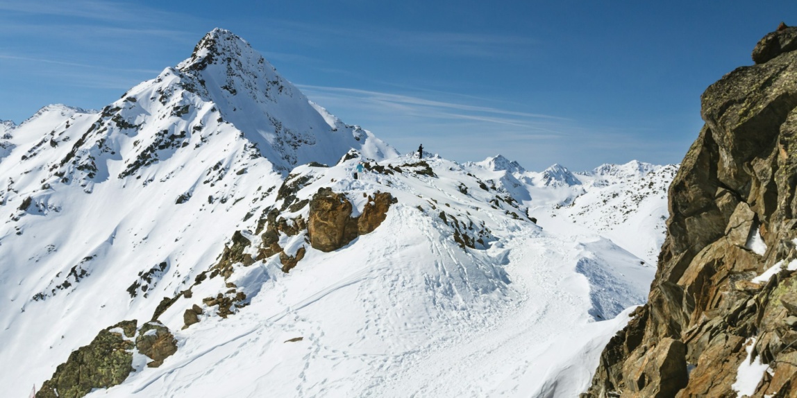 Oetztal Alps in Winter, Austria