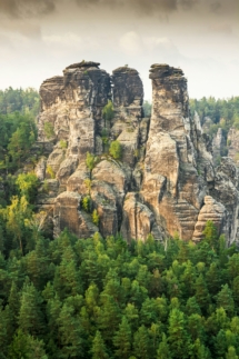 Sandsteingebirge in Sachsen