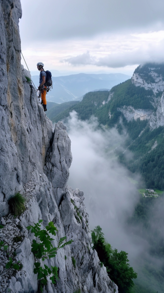 Klettersteig in Österreich