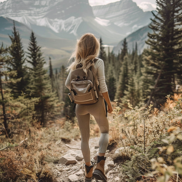 Wanderin in Österreich